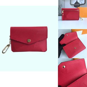 Bolsos de diseñador Carteras Monedero Monederos Monederos M60634 Mujeres Hombres La mayoría de las tarjetas de billetera con cremallera corta de moda para mujer Moda para hombre Titular de la tarjeta de cuero clásico