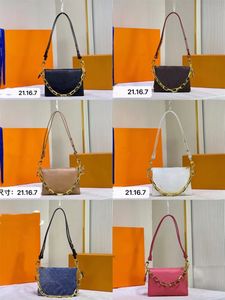 Designer Bags Vrouw enkele schouder messenger vintage tas handtas ketting reli￫f vrouwen echte lederen portemonnees handtassen handtassen