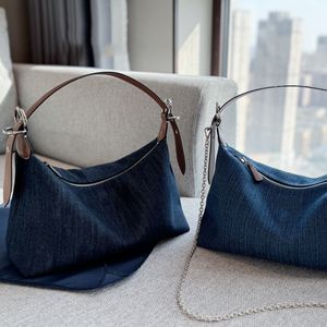 Designer Bags Women Jean Blue Tassen grote capaciteit hobo -tassen vrouwen crossbody tassen ontwerper schoudertassen