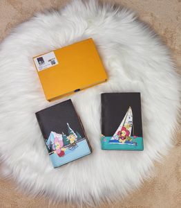 Bolsos de diseñador Mujeres Carteras de girasol VIVI Plaid Cartera unisex Funda para pasaporte Panda de lujo Monederos para hombres Titular del pasaporte Funda de identificación Bolsillo Bolsas de embrague Titulares de tarjetas