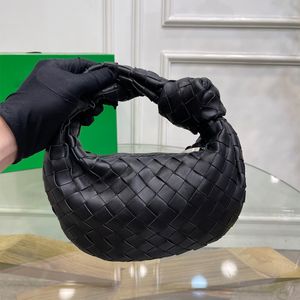 Sacs de créateurs tissés en cuir véritable mini taille marque de luxe sac à bandoulière noeud sacs à main peau de vache tricotée à la main qualité aisselle femme avec boîte