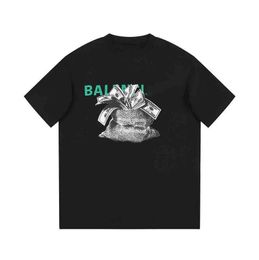 Designer Balanciagas Femmes T-shirt Hommes Nouveau Style Motifs Broderie Avec Lettres T-shirts À Manches Courtes Qualité Décontractée 100% Coton Vêtements Amis