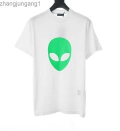 Designer Balencigas T Shirt Alien Destruction Imprimé Marque Hommes Femmes Balanciagas T-shirts Lettres Avant Femme T Shirt Taille Avec NU3W