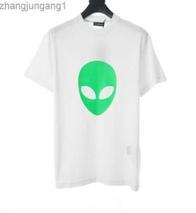 Designer Balencigas T Shirt Alien Destruction Imprimé Marque Hommes Femmes Balanciagas T-shirts Lettres Avant Femme T Shirt Taille Avec NU3W