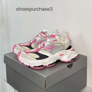 Ontwerper Balencigs Mode Casual Schoenen Rolschaatsen 2024 nieuwe high-end CargoH dikke zolen vader koppels vintage casual sport kleurblokkering heren damesschoenen QGVJ