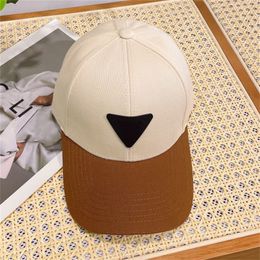 Designer Ball Caps Casquette Luxury Baseball Cap Designer Hoed Geometrie Peaked Cap Fashion Street Hoed voor Men Verstelbare gepaste hoeden