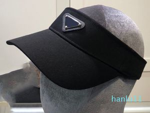 Capes de balle designer couple Classic Inversed triangle ouvert Hat Hat de haut Summer Sunscred Suncreen Outdoor Casual Beach Hat Baseball