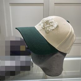 Designer Ball Caps Mode Brief Patroon Hoed Gradiënten Ontwerp voor Man Vrouw Verstelbare Cap 12 Kleuren Topkwaliteit