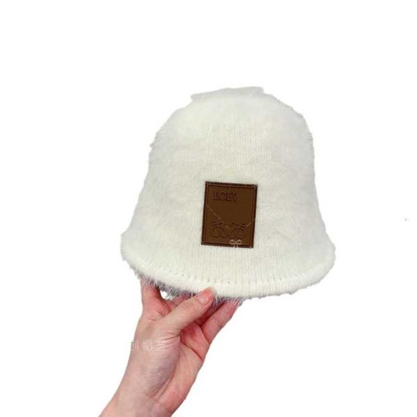 Diseñador Gorras de bola Luo Jias 23 Otoño Invierno Nuevo Maheimao Sombrero de pescador Moda y minimalista Besos Maestro Sombrero de cubo que cubre la cara y la celebridad de Internet Sa