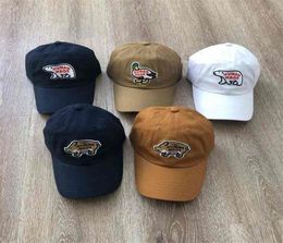 Designer Ball Caps Pig 2022 Nigo Human Made Polar Bear Mallard geborduurd paar Baseball Cap HQY33378607