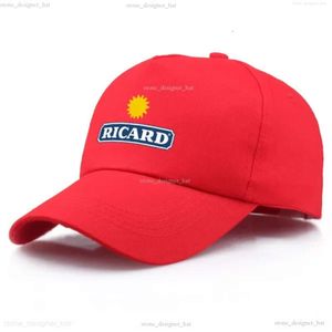 Designer Ball Caps Ricard Baseball Cap Classic Women Man Cotton Summer Sunhat Teen Outdoor Sport Hat Girls Boy Bob Dad Trucker 3605