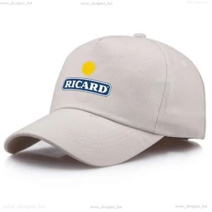 Designer Ball Caps Ricard Baseball Cap Classic Women Man Cotton Summer Sunhat Teen Outdoor Sport Hat Girls Boy Bob Dad Trucker 7467