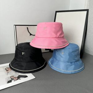 Designer Ball CapsLetter logo p Lettre brodée à l'avant et à l'arrière Double chapeau standard Printemps et été Protection solaire Chapeau de soleil Chapeau de plage Chapeau de bassin mince décontracté pour l'extérieur