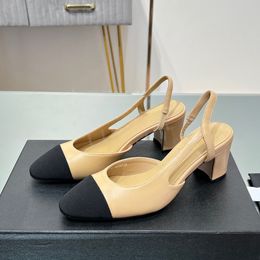 Zapatillas de ballet de diseñador, zapatos parisinos, zapatillas de deporte negras y rosas para mujer, zapatos de marca 2c C, zapato de ballet de cuero acolchado, punta redonda, zapato de vestir de cuero formal para mujer