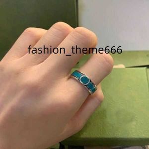 designer Band Ringen Klassieke herenring liefdesringen voor vrouwen ghost schedel luxe ring plated vintage zilveren letter mode unisex homme bague 12