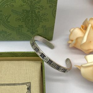 Designer Bangle Cuff armbanden minnaar vrouwen mannen dubbele armband g letter sier feest bruiloft cadeau mode sieraden g23102112Z-6