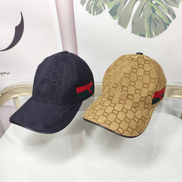 Gorra de béisbol de diseñador Sombrero de marca Golf para hombres Sombreros de pelota al aire libre Bordado de letras para mujer Moda clásica Protección solar ajustable Gorras de camionero