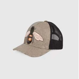 Designer Baseball Cap caps hoeden voor Mannen Vrouw voorzien hoeden Verstelbare Casquette luxe jumbo fraise snake tijger bij Zonnehoeden