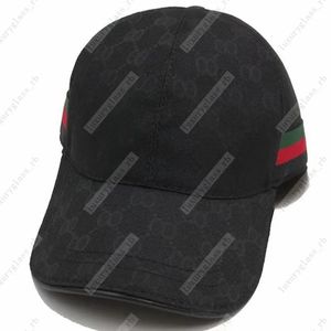 Casquette de baseball de designer casquettes chapeaux pour hommes femmes chapeaux ajustés Casquette luxe jumbo fraise serpent tigre abeille gorras chapeaux de soleil réglables