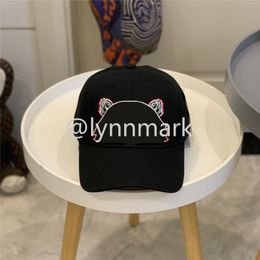 Diseñador Gorra de béisbol Moda Hombres Mujeres Golf Bucket Hat Tiger Head Bordado Diseñadores Gorras Sombreros Hombres Sunhat para mujeres Bonnie Bonnet 2021