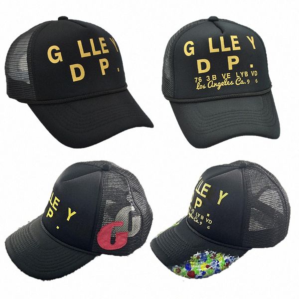 Designer Casquette de baseball Femmes Galeries Dept Ball Caps GP Graffiti Cap Gorras pour hommes Casquette Luxe Outdoor Truck Driver Sunshade Hat Lettres S86x #