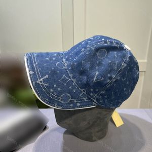 Ontwerper Baseball Caps Klassieke Denim Hoeden en Cap voor Heren Dames Blauwe Emmer Hoed Mode Zomer Heren Zonnehoeden Outdoor Casquette Dames Mutsen Mode Accessoires