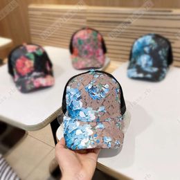 Designer baseball caps Floral Street pet luxe hoeden voor dames en heren verstelbare kroonlijstkoepels van hoge kwaliteit