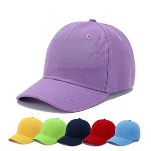 Casquettes de baseball designer enfants chapeaux simples chapeaux réglables chapeaux de soleil d'été simple