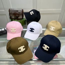 Designer baseball caps heren en dames geborduurde hoeden met letters buitensportstijl zonnige sfeer