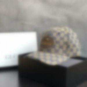 Chapeau de baseball designer chapeau féminin kaquet de luxe de luxe