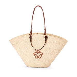 Designer Basket Bags Vrouwen rotan stro breien boodschappentas Mode dame een schouder crossbody handtas portemonnee haak grote capaciteit grastas