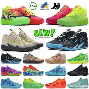 Designer basketbalschoenen Lamelo MB.04 MB.03 MB02 Rick en Morty Toxic Blue Hive Forever Rare Rare GutterMelo Lamel-O Men Men Women Athletic Lamelo Ball Shoes Trainers sneakers