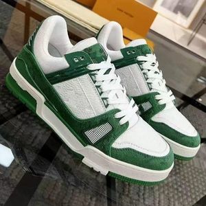 Designer basketbalschoenen Luxe Trainer Sneakers Mode Merk Mannen Schoenen Echt Leer Sneaker Maat 39-44 Rxkhh00001 Asdasdaws Schip Met Doos