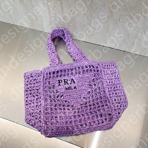 Sac de plage de créateur sac fourre-tout Crochet Classic shopping sac à main Femmes Palin avec lettres sac à main grande capacité dames sac