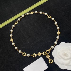 Ontwerper kralen parel bloem ketting vrouwen dragen sets ontwerper sieraden