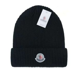 Gorro de diseñador para hombre, gorro de lana de invierno 2023, pelo de conejo, blanco, gris, negro, rosa, gorro clásico grueso para ambos sexos, gorro tmcler