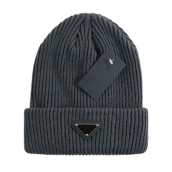 diseñador beanie casquette sombrero de invierno al aire libre mujer gorros capó cabeza de hombre cálido cachemira de punto gorra de calavera camionero sombreros ajustados