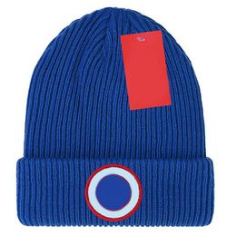 Designer beanie gebreide schedelkappen warme wollen motorkap de luxe koud weer winterhoeden cappello casquette effen kleur eenvoudig klassiek sport hg014