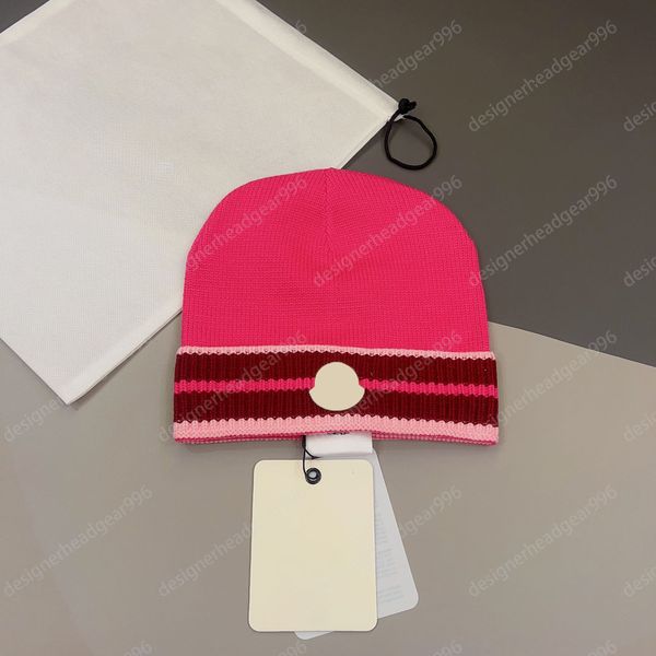 Gorro de diseñador Gorro para mujer Gorro de invierno para hombre Monclair Gorros de punto casuales Sombreros Gorro de lana suave y cálido Varios colores y estilos para elegir Gorro