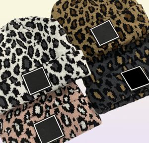 Designer Beanie Hat For Women Men Men Winter Knust Skullies Hoeden Unisex Ladies Warm Bonnet Cap Leopard Caps2014514