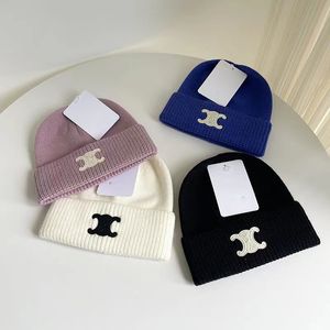 Bonnet de créateur de luxe tricoté pour femmes, bonnet chaud, mode pêcheur CEL pour hommes, haute qualité