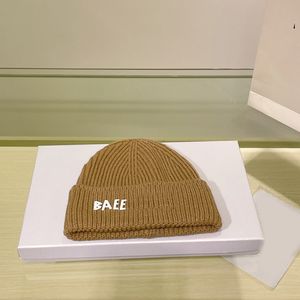 Designer Beanie Hat luxe gebreide muts Dames geborduurde Letter Mutsen Heren warme muts Klassieke mode Schoonheid casquette b 23091223Z