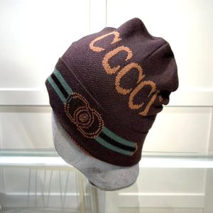 Bonnet de créateur tricoté pour femmes, casquette brodée avec lettre G, chapeau chaud pour hommes, classique, haute beauté