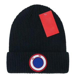 Bonnet de créateur bonnet de luxe bonnet en tricot tempérament bonnet polyvalent bonnet tricoté chapeau chaud lettre design cadeau de Noël très joli chapeau sac à poussière 12 couleurs