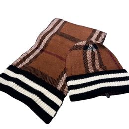 Designer Beanie Sjaal Set Luxe B Hoed Gebreide Caps Ski Sjaals Masker Unisex Winter Outdoor Mode Sets
