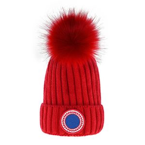 Designer Beanie Skull Caps Canada chapeau tricoté pour chapeaux d'hiver pour femmes hommes classique lettre broderie d'oie tricoté de haute qualité K-1