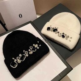 Designer beanie Câchons de crâne