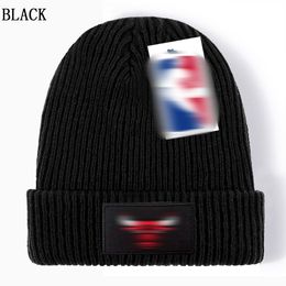 Ontwerper Beanie Winter Hat Bucket Cap Mans/Dames Letter Bonnet Fashion Design Gebreide Hoeden Herfst Wollen Jacquard Unisex f1