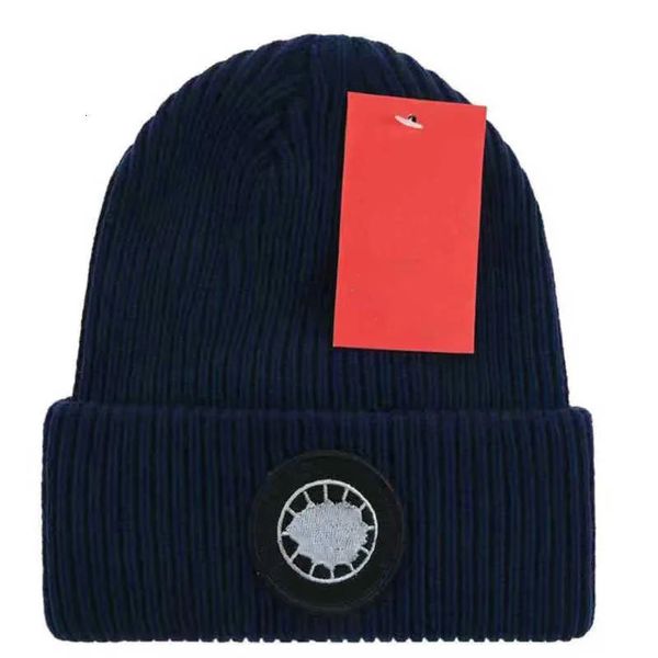 Gorros de diseñador Canadá Gorro de ganso de punto Moda Cashmere Skull Caps Hombres Mujeres Lujo Pashm Warm Beanie Otoño Invierno Un sombrero de punto 2384 Gorro de punto