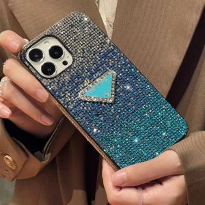 Designer Beautiful Rhinestone iPhone Phone Cases 15 14 Pro Max 15pro 14pro 14plus 13pro 12pro 13 12 11pro 11 X Xs Xr 7 8 Étui de luxe avec boîte